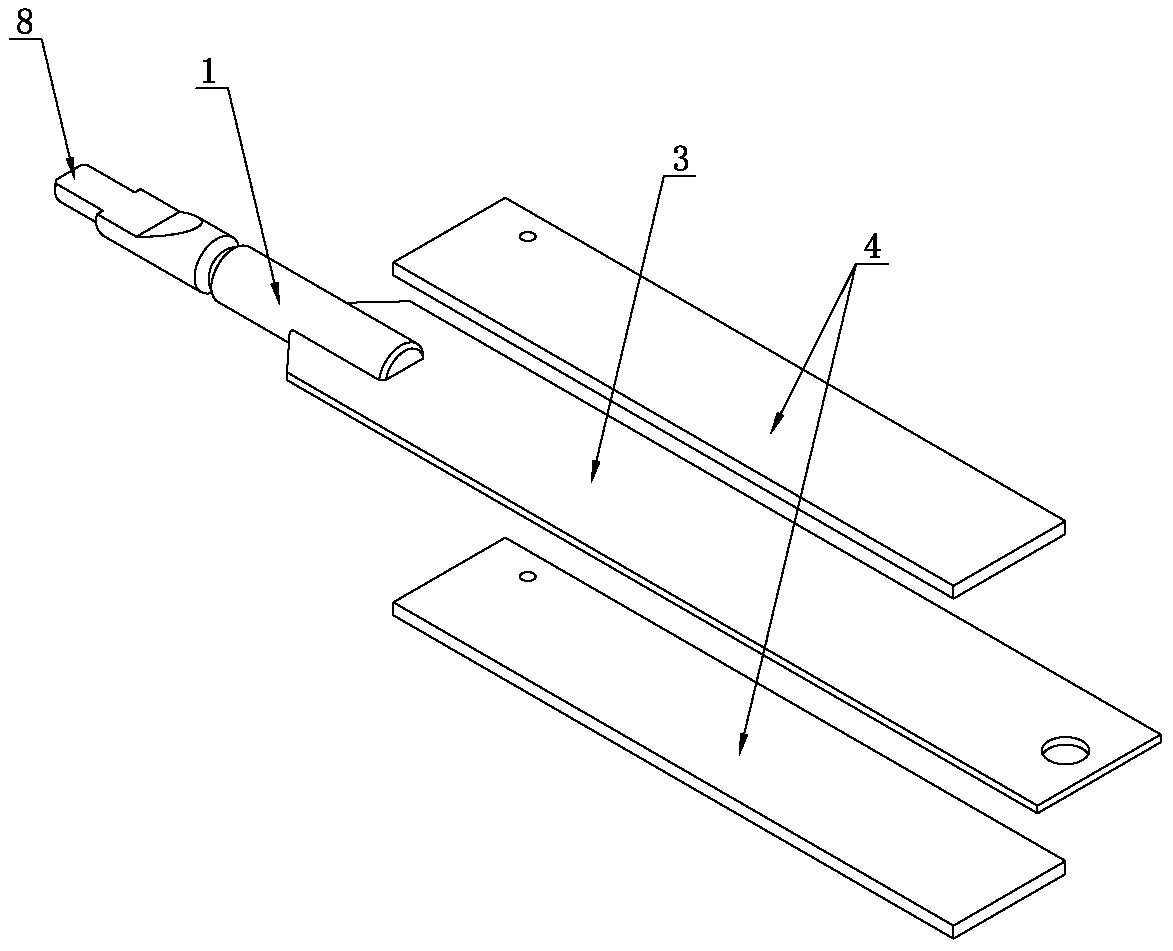 Novel ultrasonic tooth cleaning device