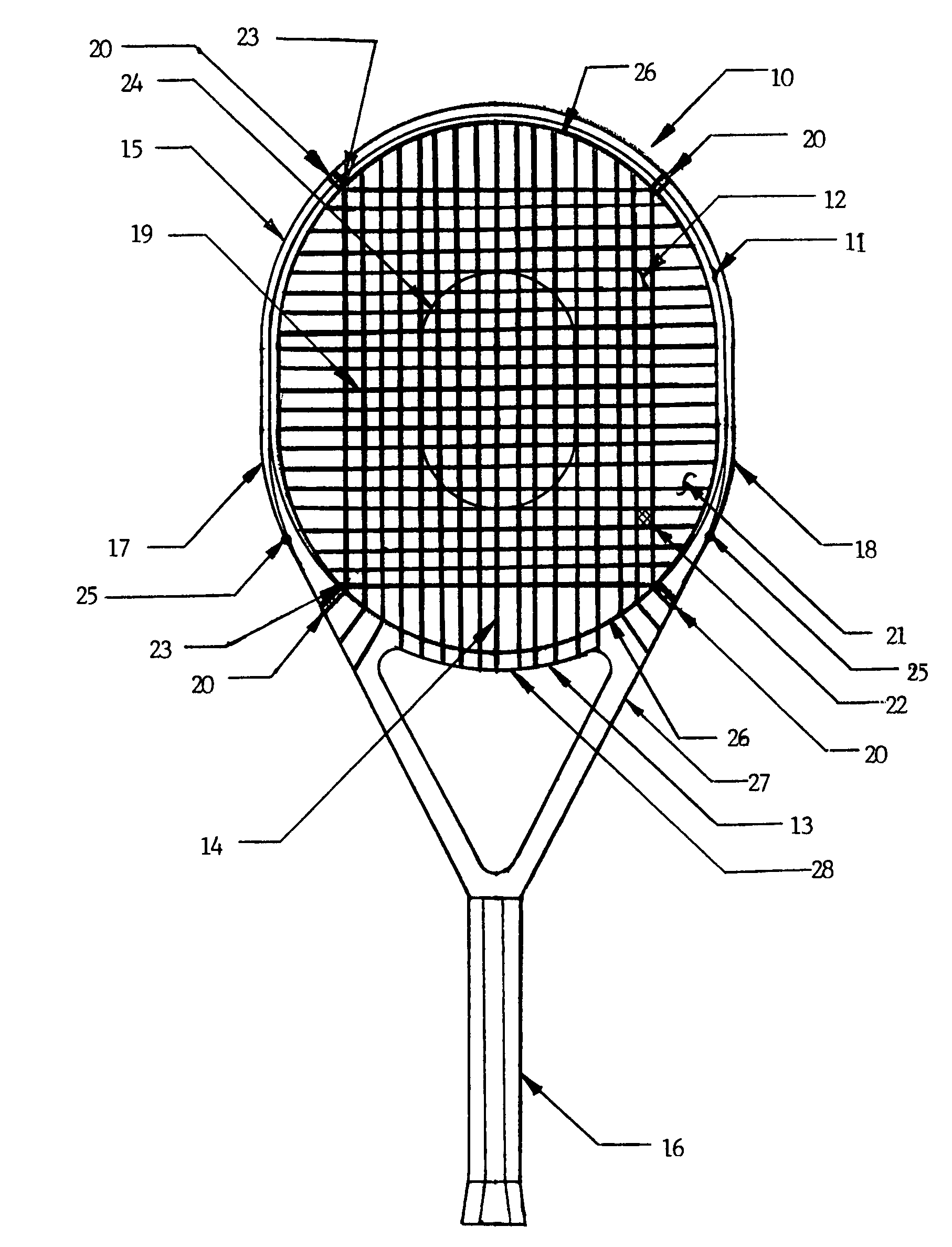 Sports racket