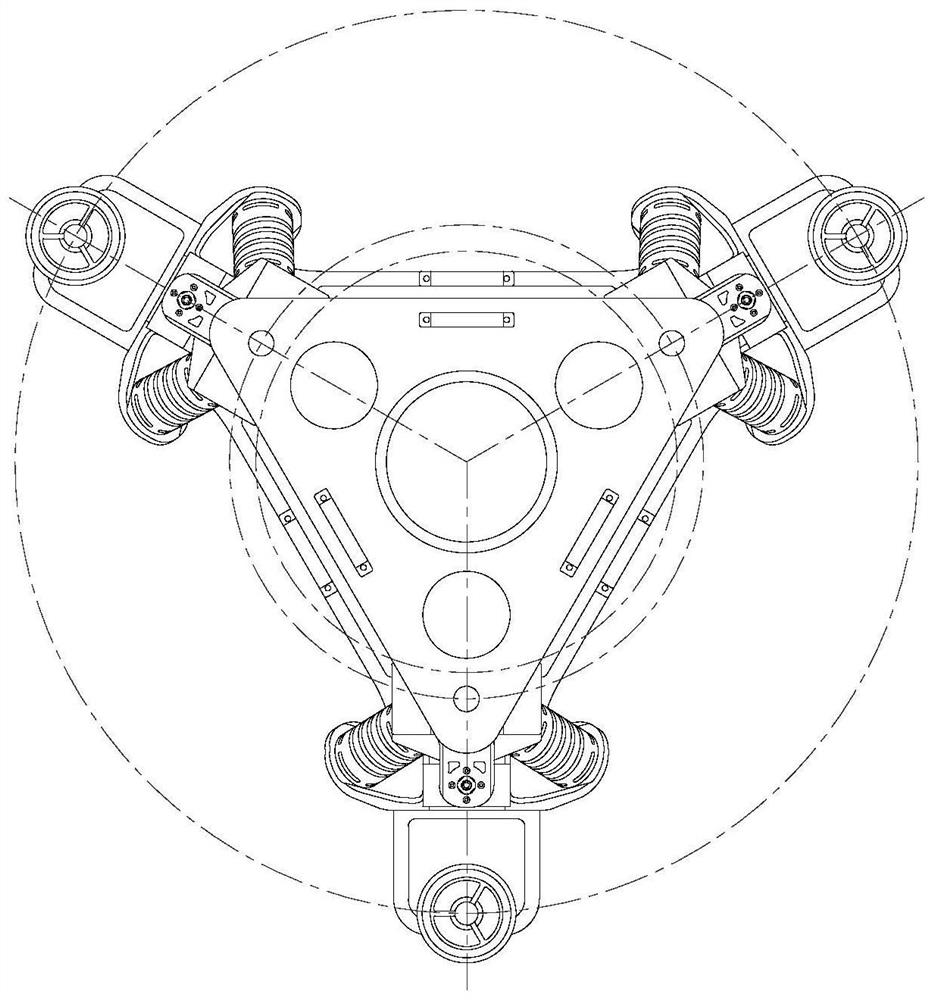 A precision instrument vibration isolation platform