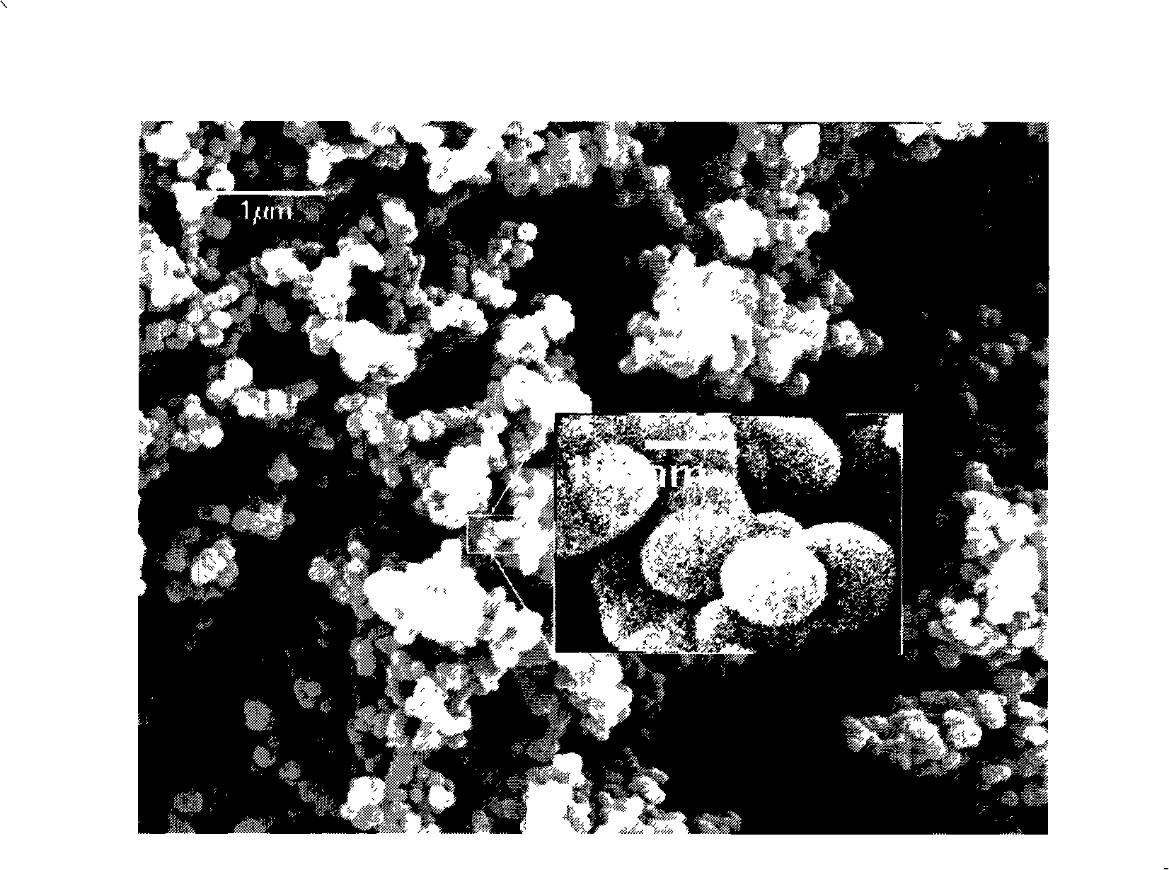 Nanocapsule phase-change material for cold storage and preparation thereof