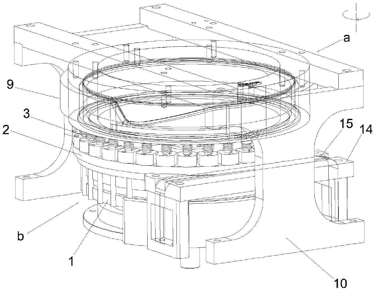 Particle type cigarette priming device more stable in operation