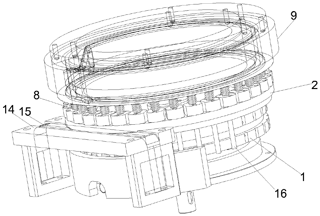 Particle type cigarette priming device more stable in operation