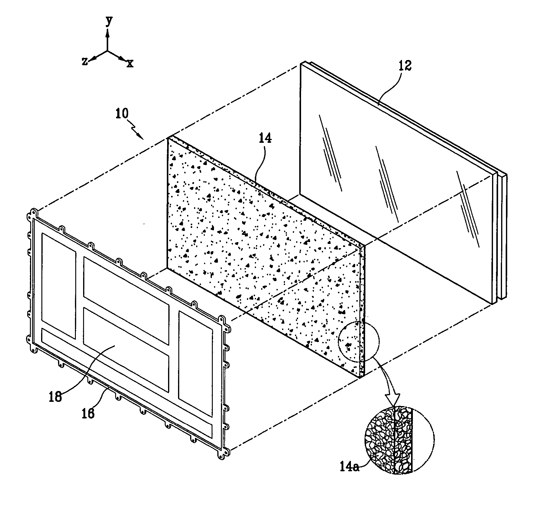 Display apparatus having heat transfer sheet