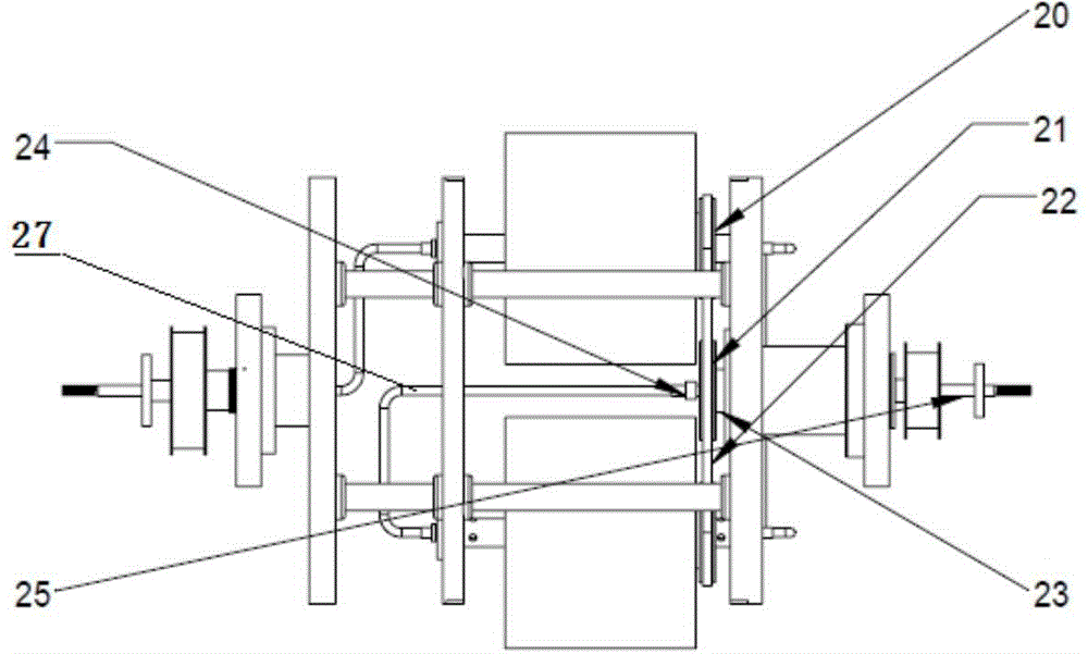 Asynchronous high-speed countercurrent chromatography instrument with multiple separation columns