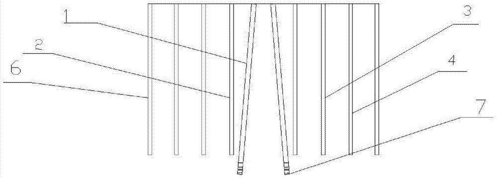 Novel roadway blasting construction method