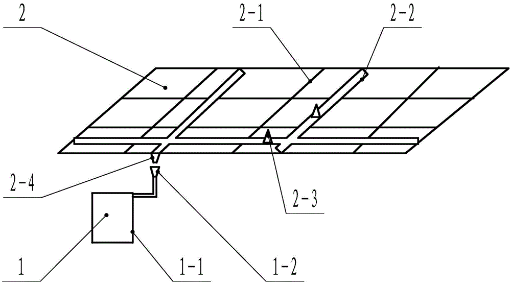 Auxiliary tool for electrophoresis of automobile container