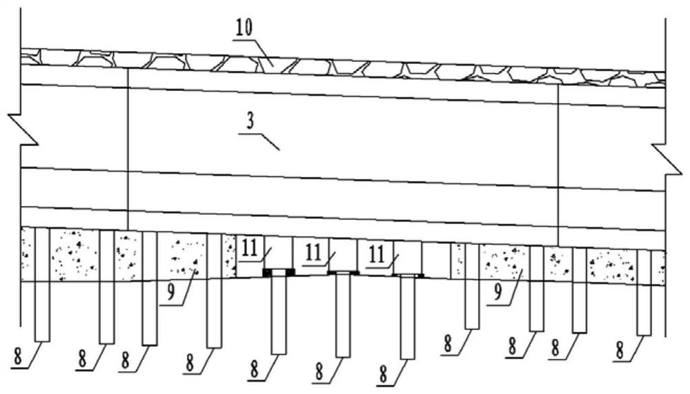 Water-permeable structure tunnel structure