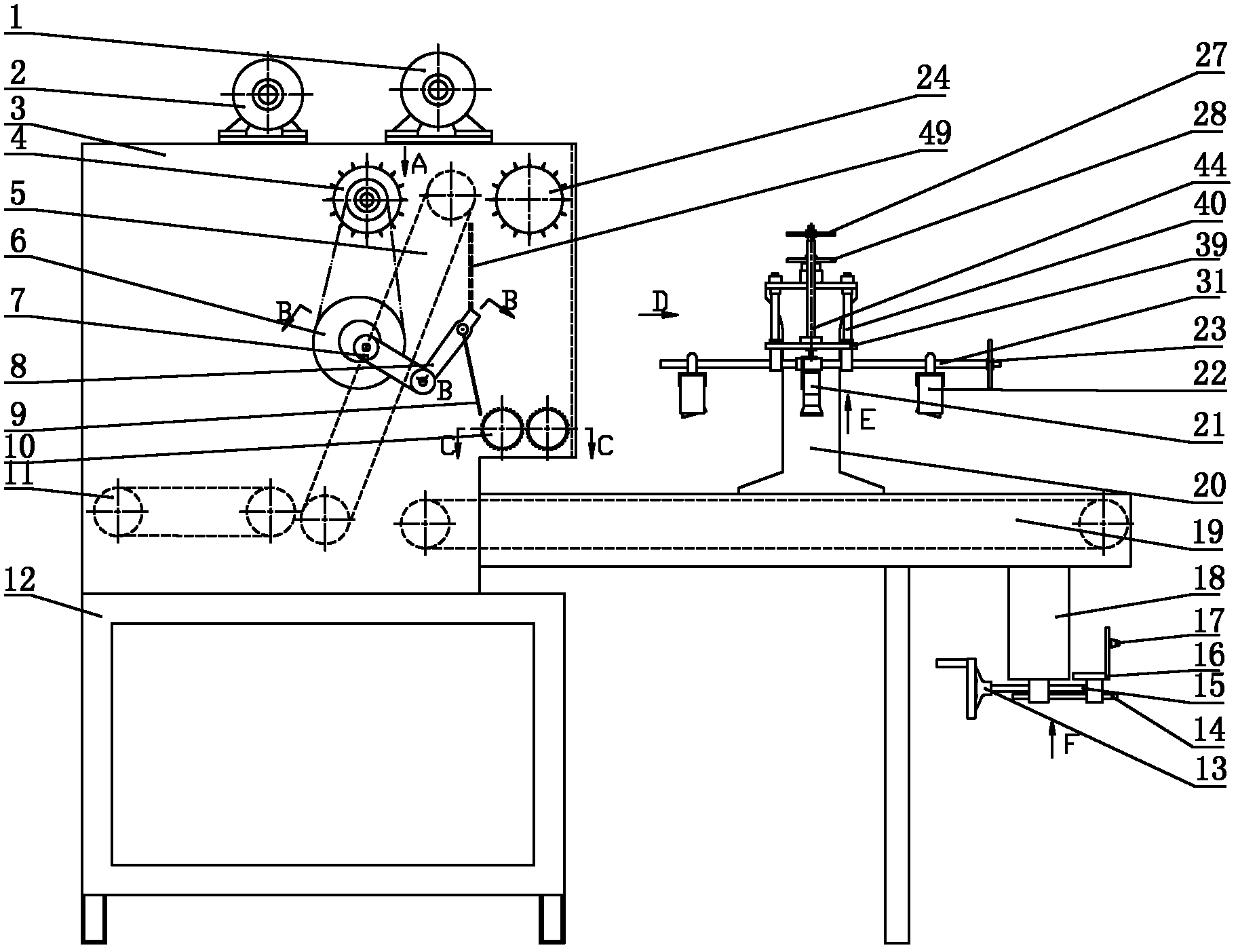 Device and method for detecting foreign fibers in raw cotton