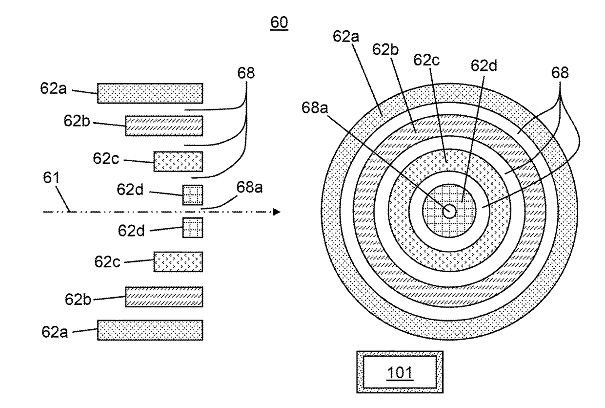 System for transferring ions in a mass spectrometer