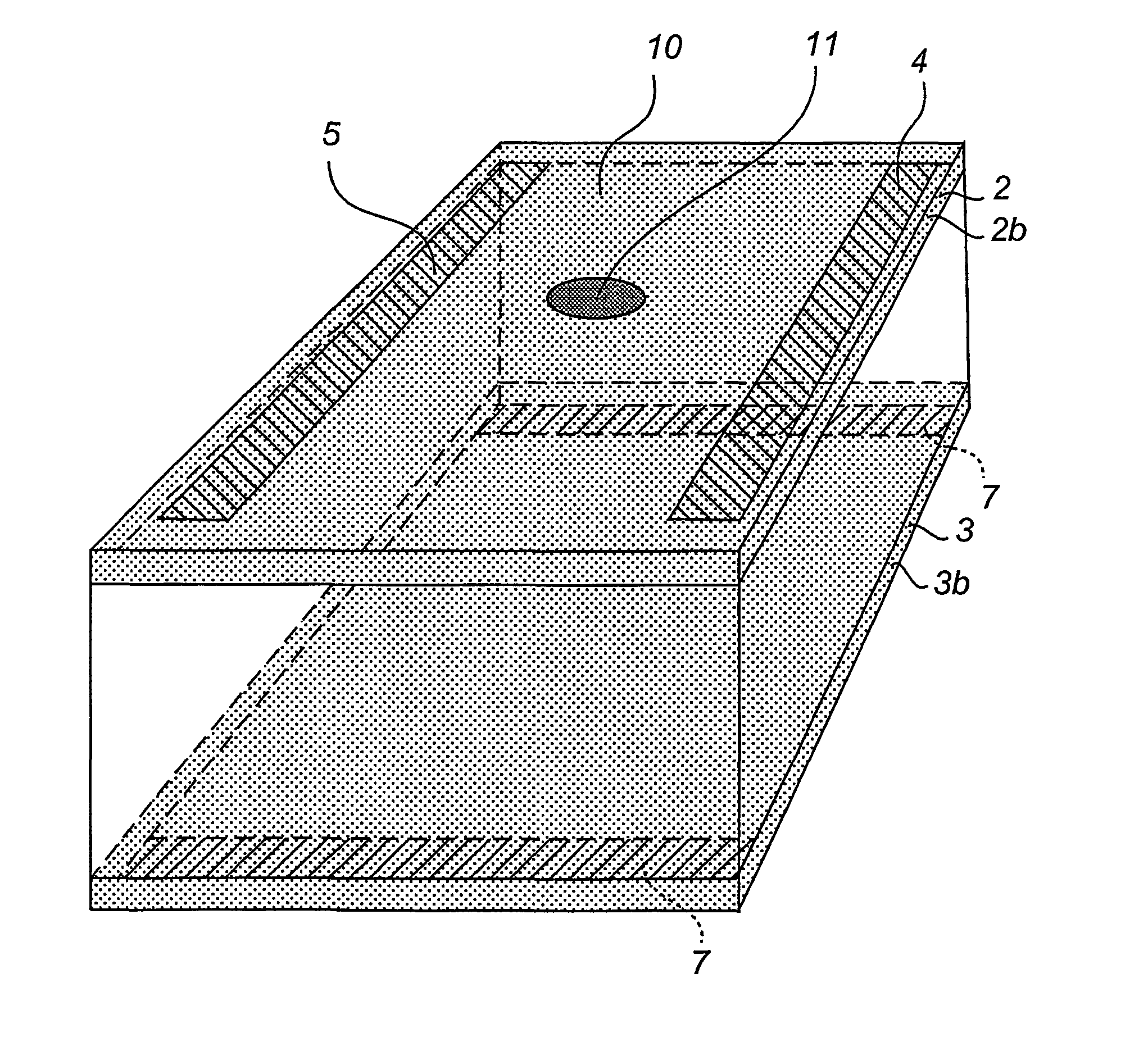 Position sensitive photo detector