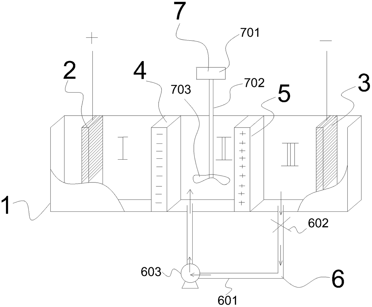 Method for preparing silica solution by pulping and electrolyzing silica powder