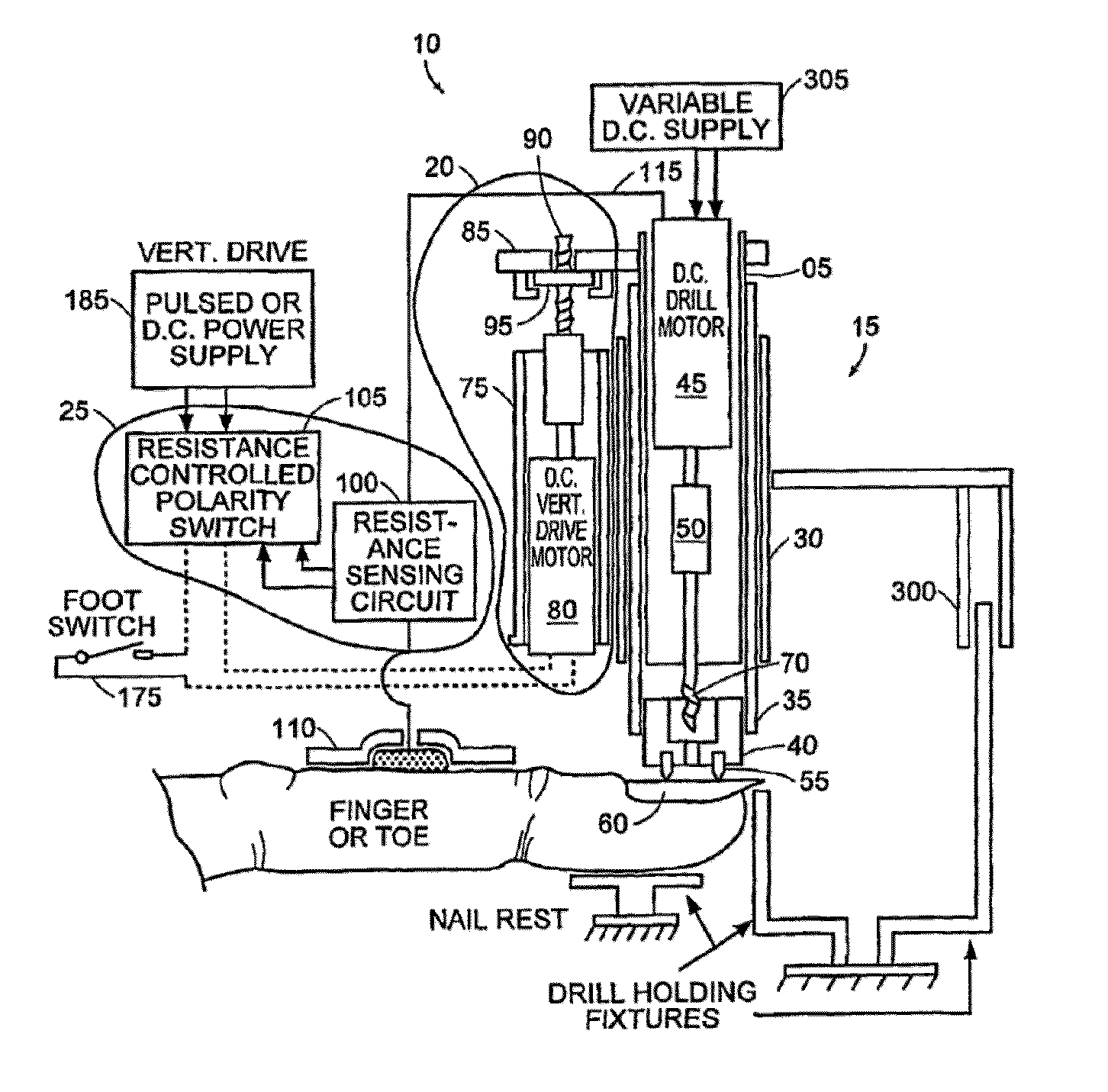 Precision bone drill and method of use