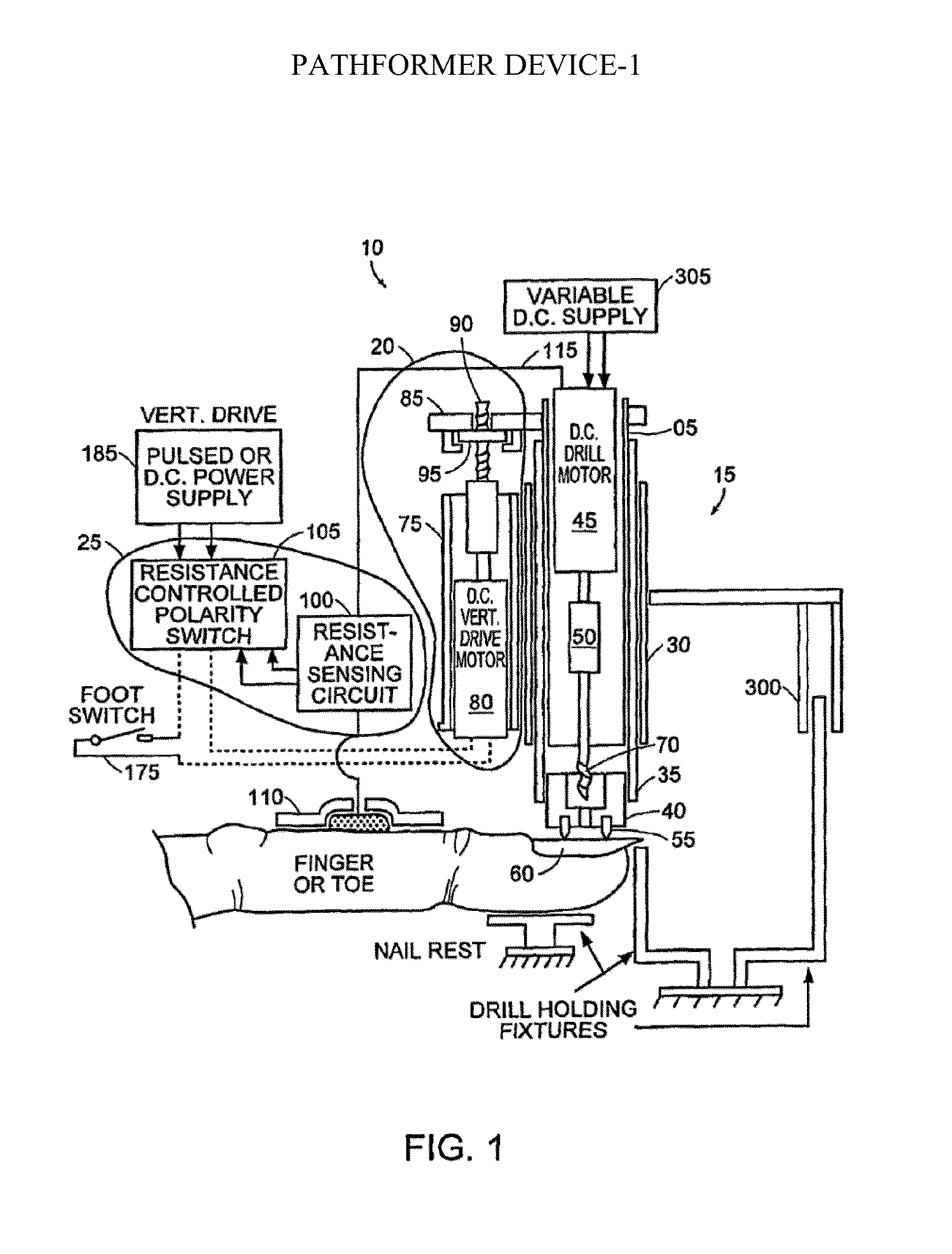 Precision bone drill and method of use