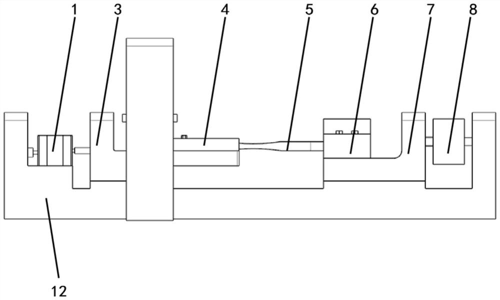 A small high-low cycle composite fatigue in-situ testing machine providing orthogonal loading