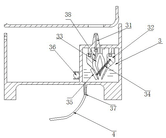 Built-in sealed continuous ink supply system with pressure dynamic compensation function