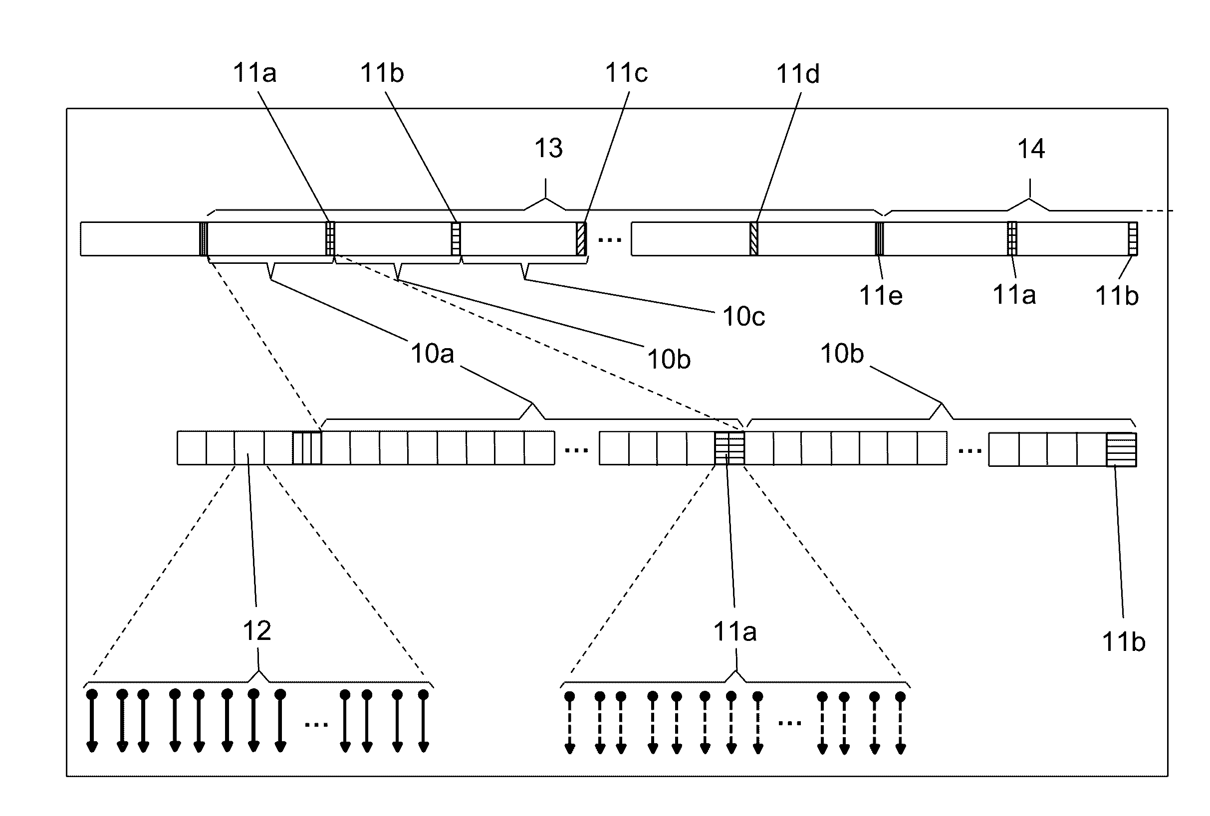 Framing scheme for continuous optical transmission systems