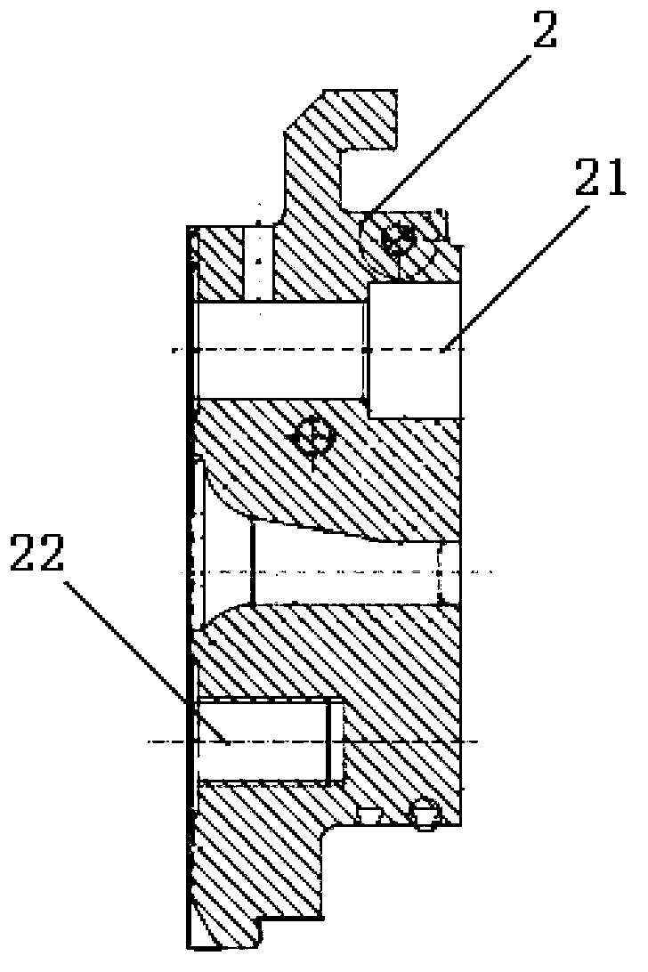 Assembling and machining process for steam cabinet of steam turbine and nozzle group