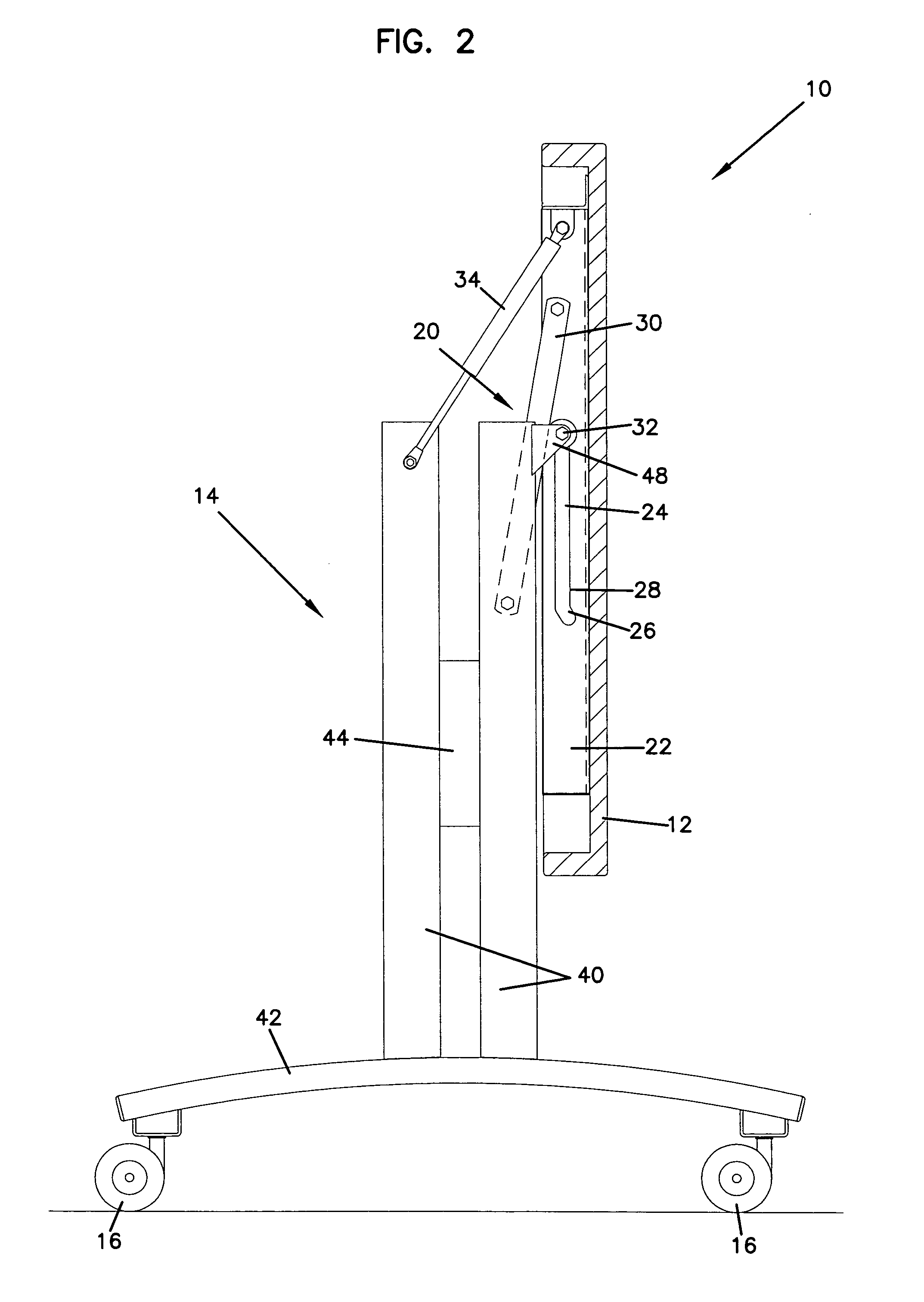 Folding table