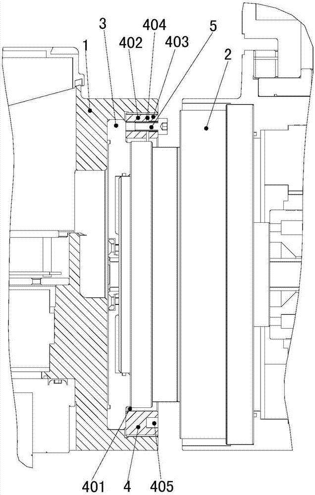 Robot joint connecting component