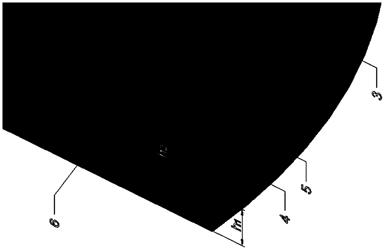 Fuel cell cooling flow field plate