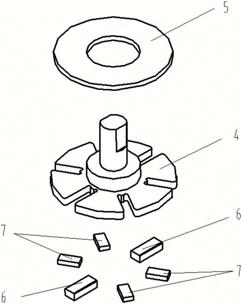 Low-energy-consumption rotation driving apparatus for satellite-borne microwave switch