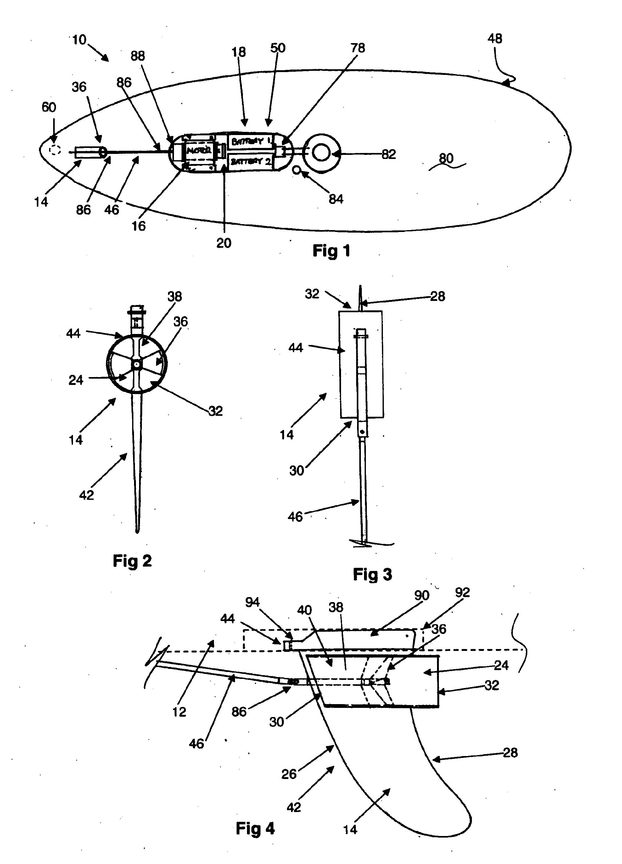 Powered water sports board