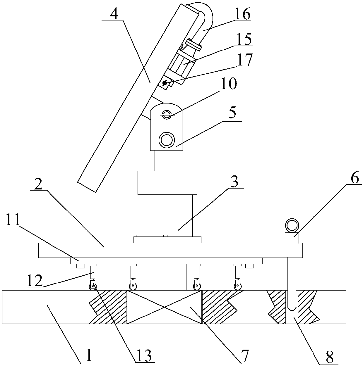 Multifunctional signal receiving antenna mounting base