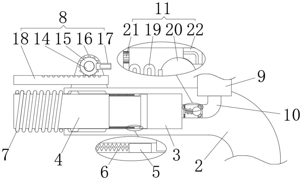 Split-disassemble type convenient-to-maintain chemical reaction kettle