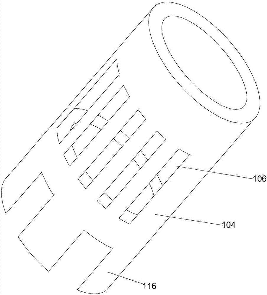 Household garbage crushing device