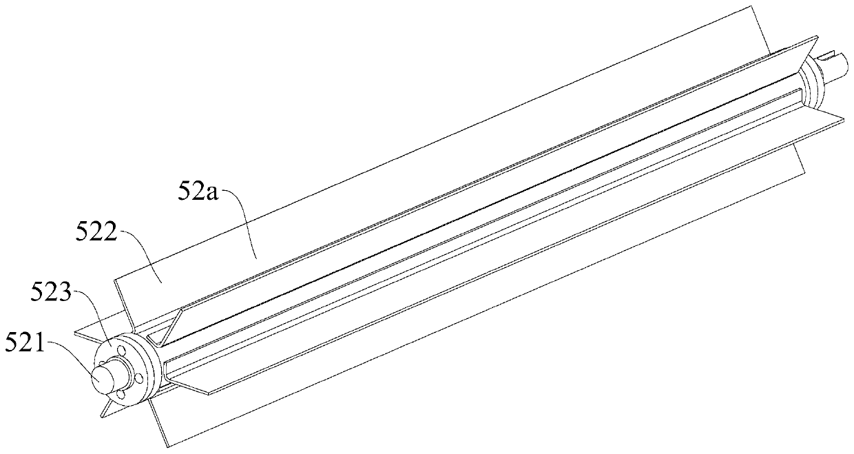 Leveling robot and slurry supplementing device thereof