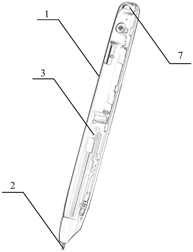 Dot matrix digital pen