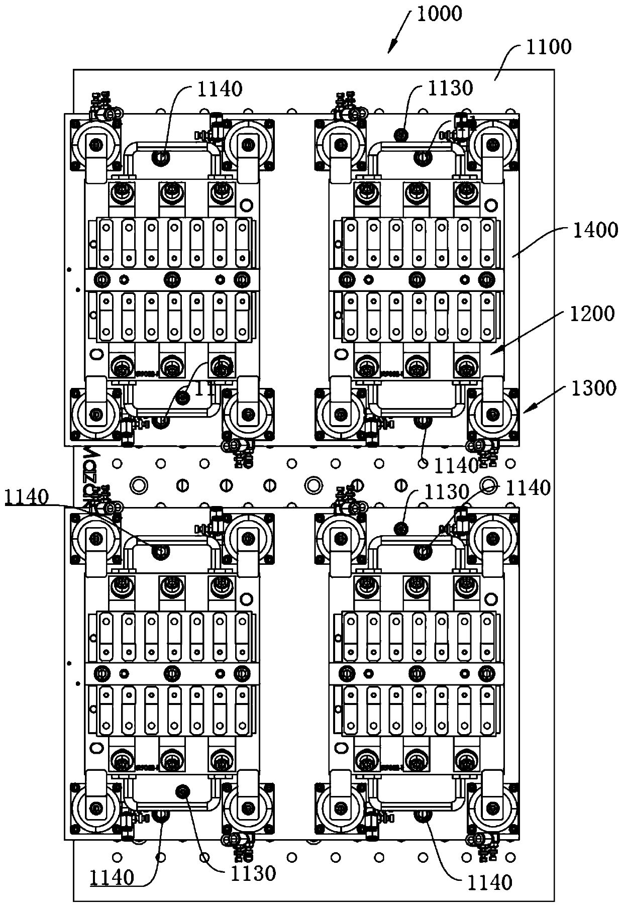 Multi-station clamp