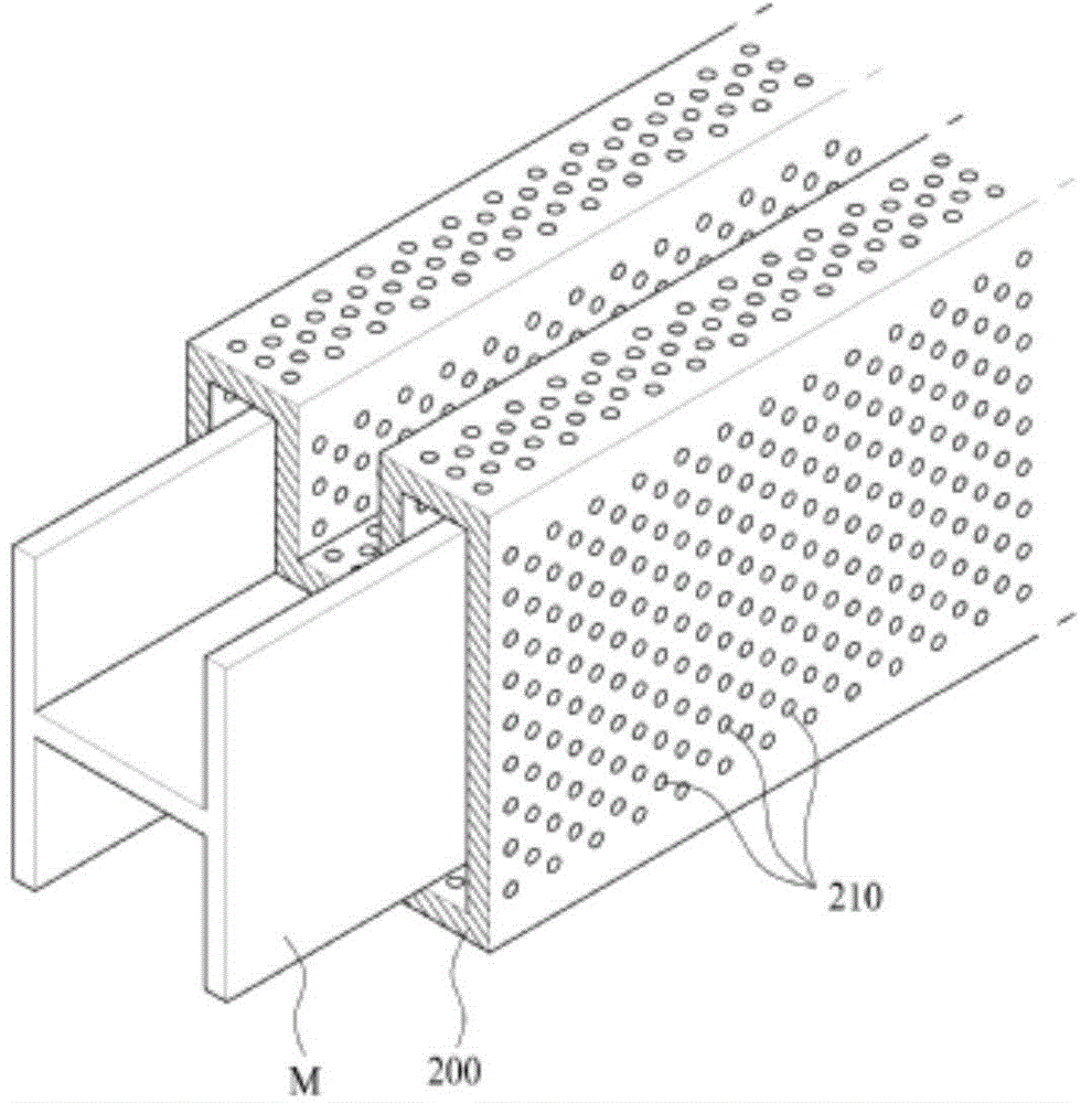 Metal surface treatment device and metal surface treatment method using same