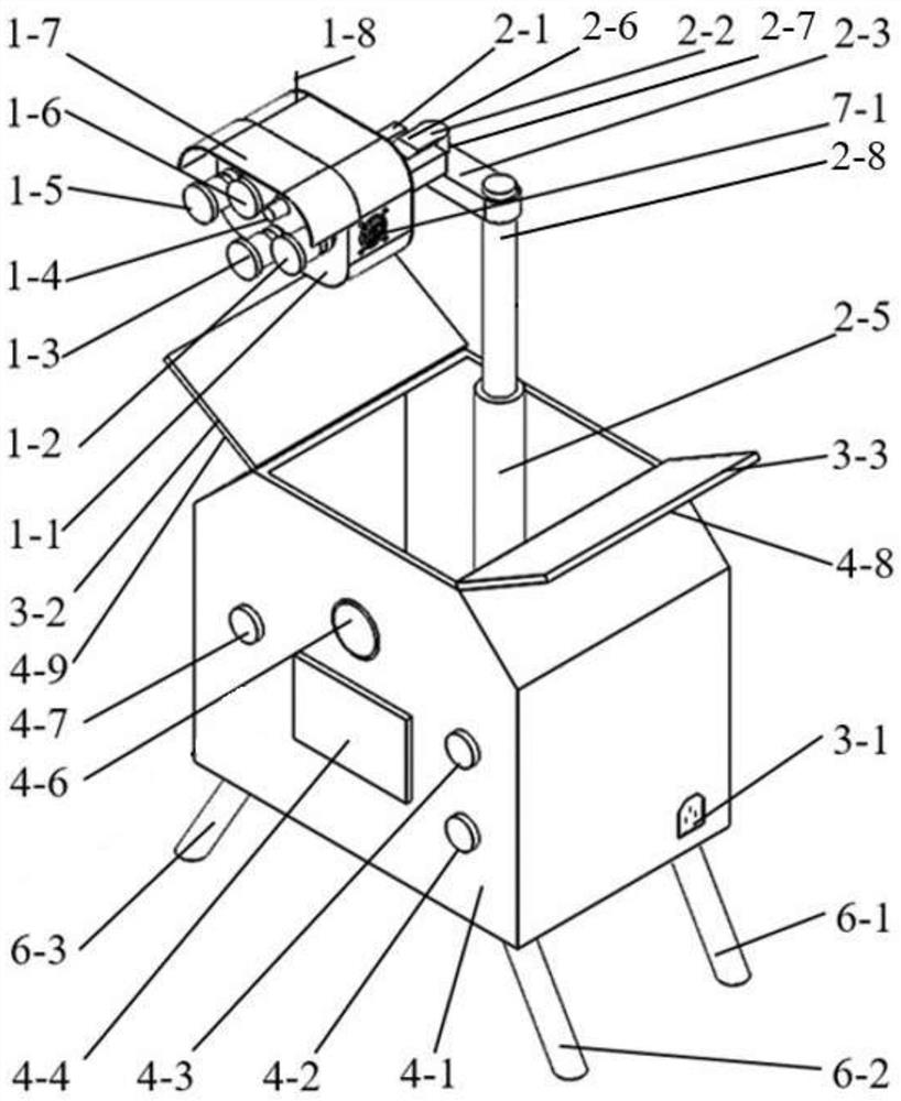 Crop leaf growth vision measurement system