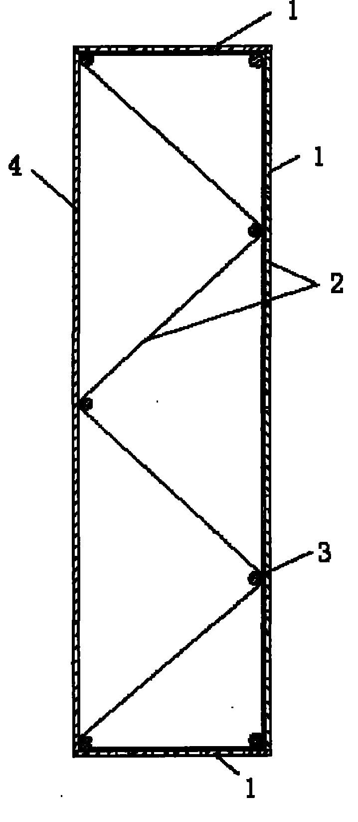 Full-frequency sound absorption component and making method