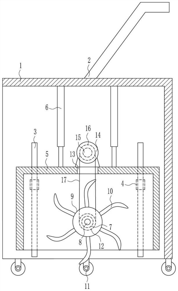 Trenching equipment for laying sewage pipes