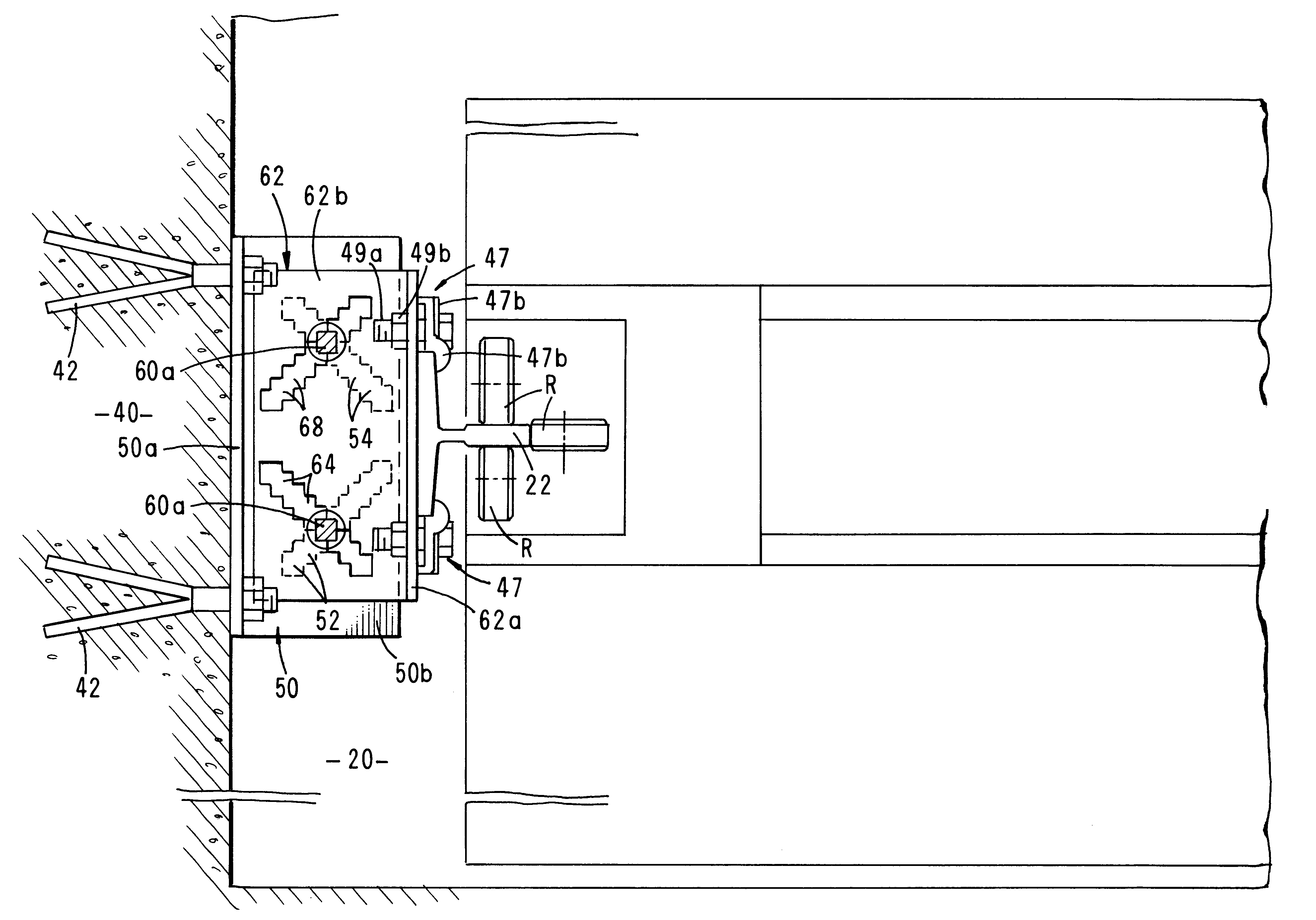 Method and apparatus for installing elevator car and counterweight guide rails