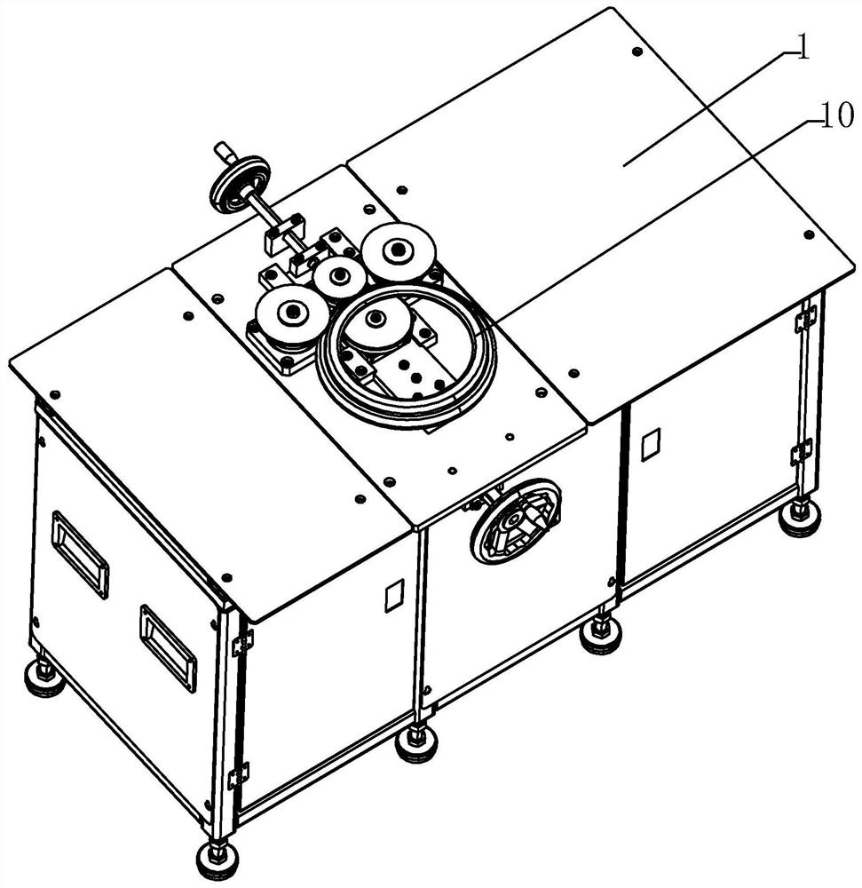 Bearing sealing cover shaping device