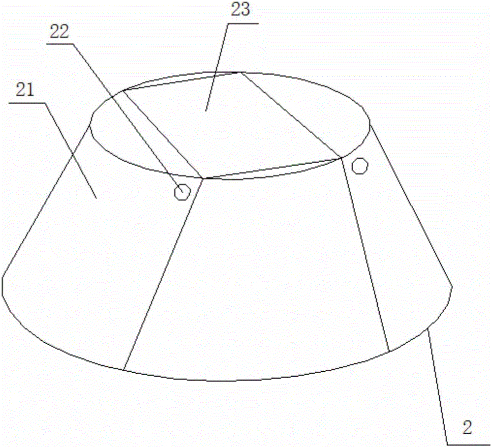 Reflecting cover of energy saving lamp