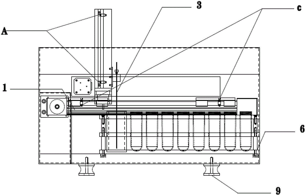 Automatic sample injector and sample injection testing system