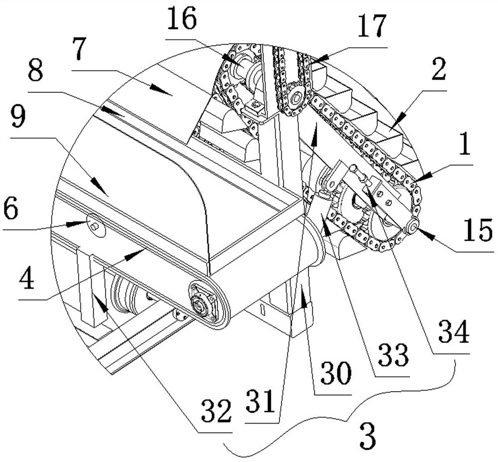 Hopper sand collection type railway track sand removal vehicle