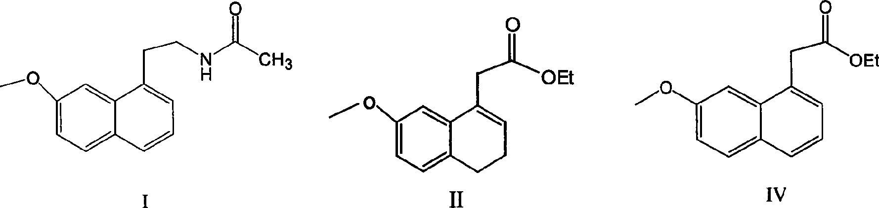 Synthesis of (7-methoxy-3, 4-dihydrogen-1-naphthyl) ethyl acetate