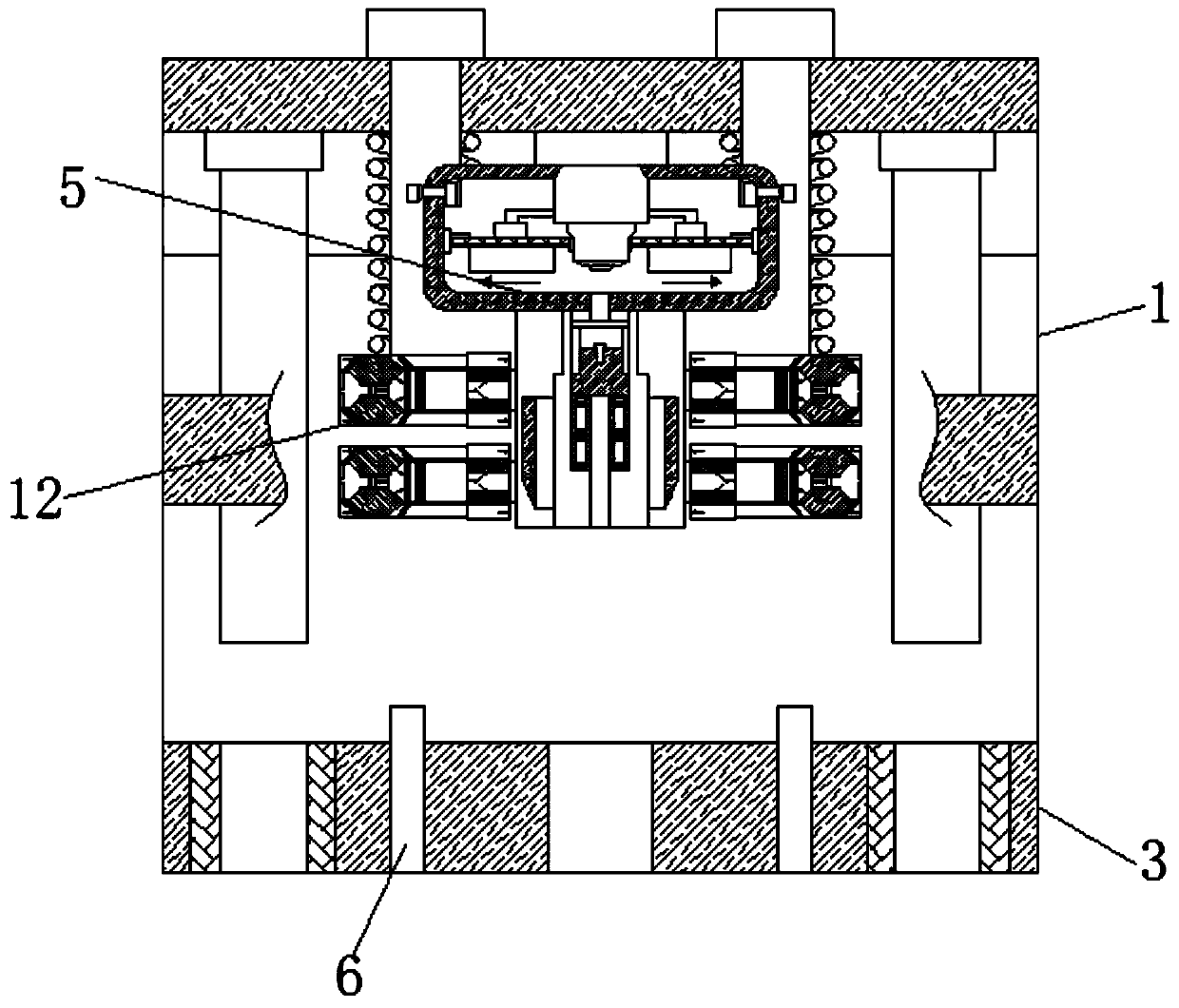 Thermoplastic plastic molding equipment based on electroluminescence principle