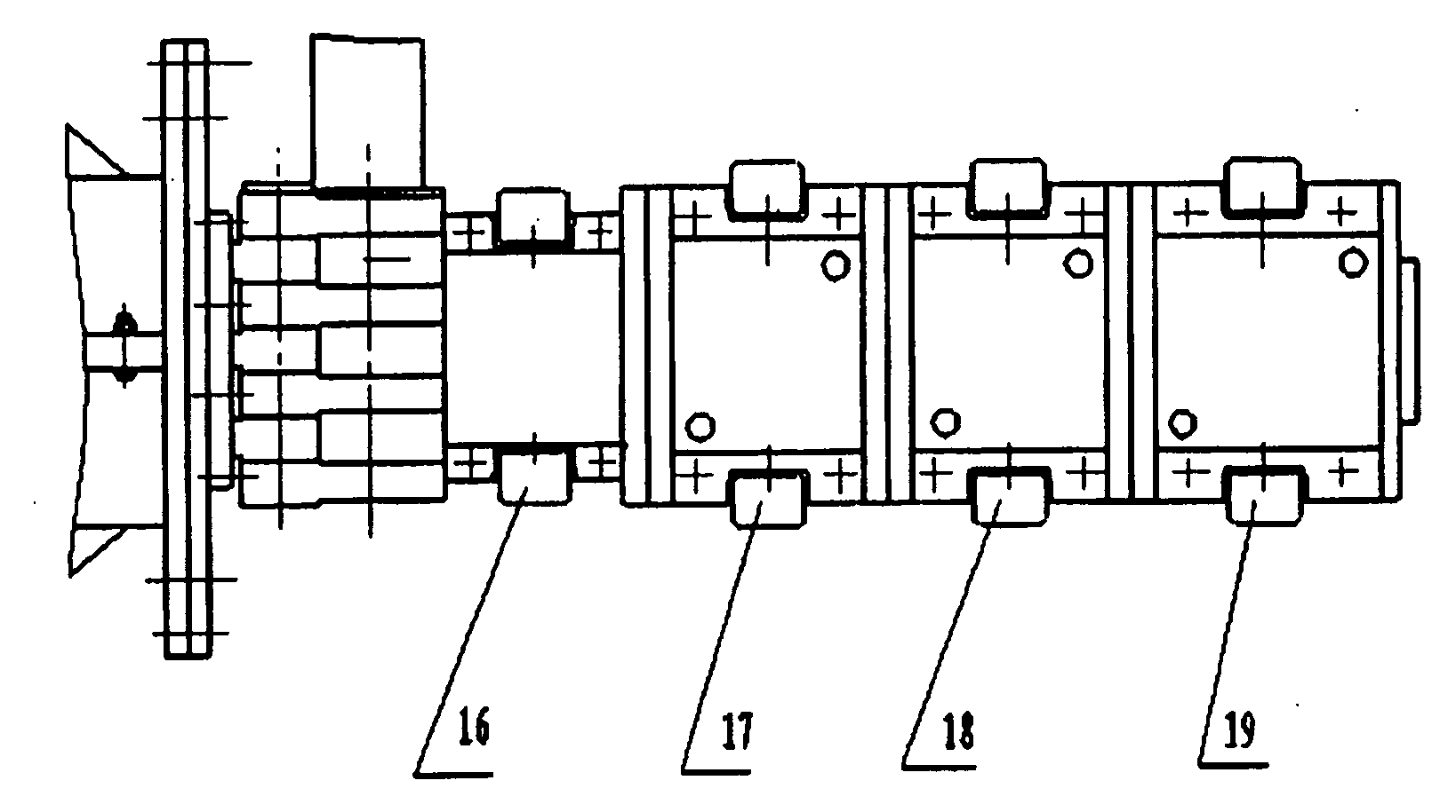 Processing method, processing device and saccharifying method for extrusion cooked beer adjunct