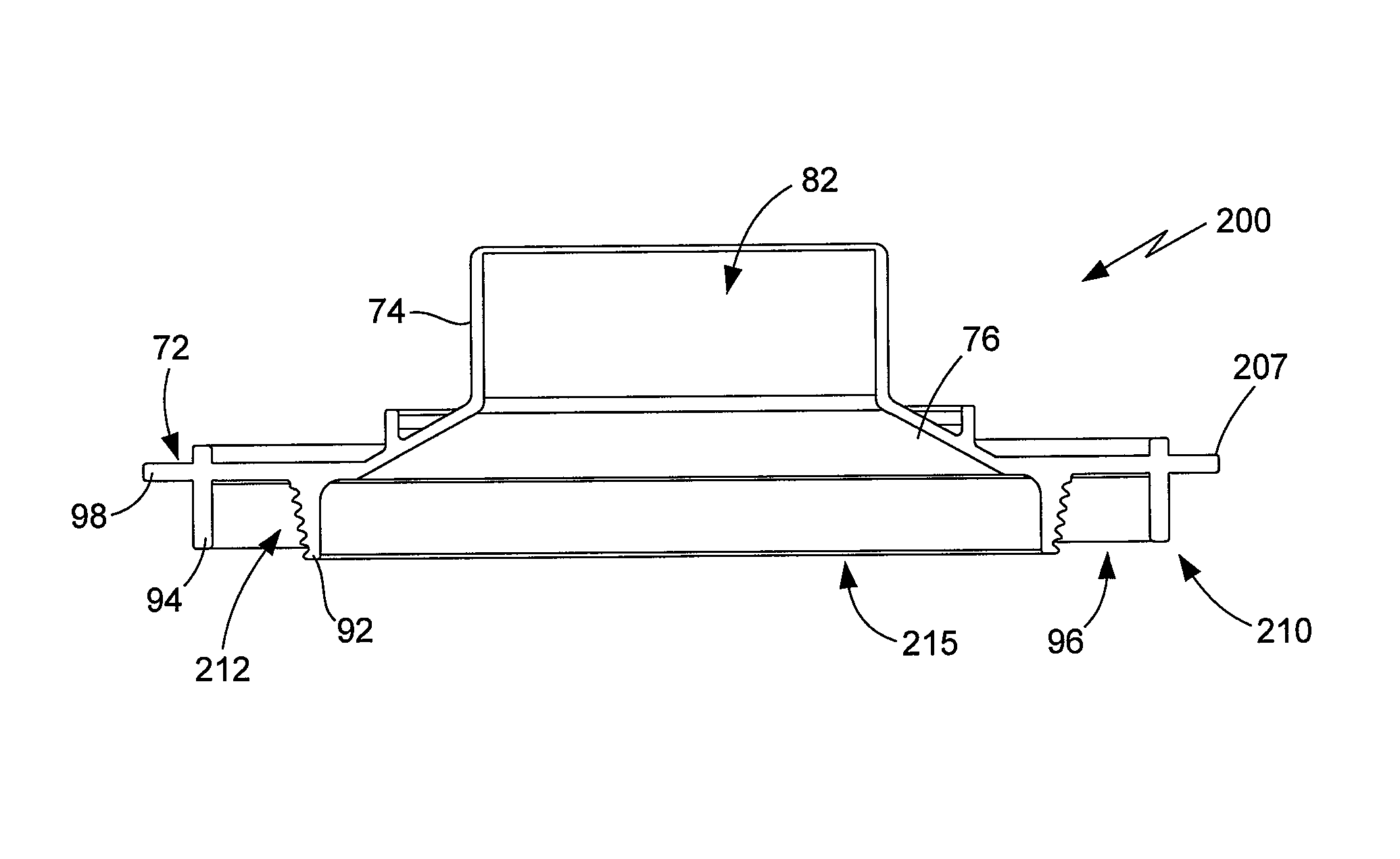 Lid for containers which have an opening with a rolled inside edge