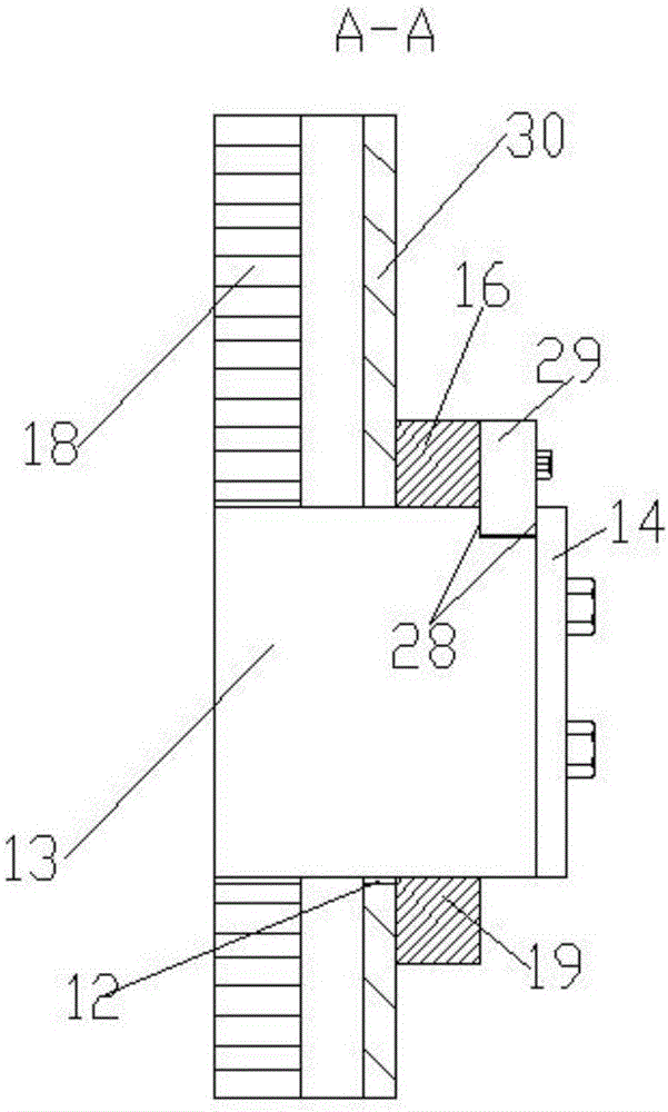 Electromagnetic rack pushing type safety braking device of lifting device