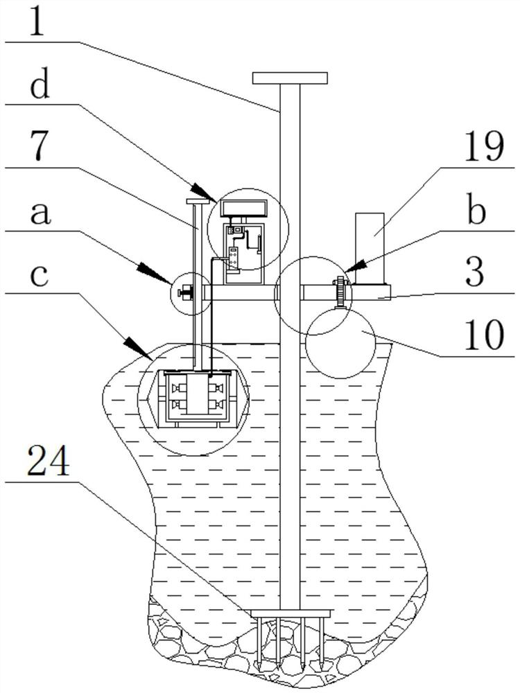 Water conservancy project detection device based on Internet of Things