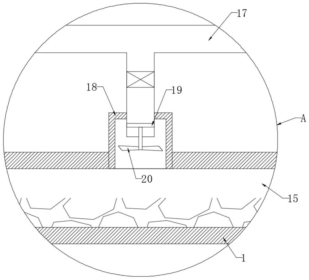 High-temperature self-shading oxygen supply type microbiological treatment box