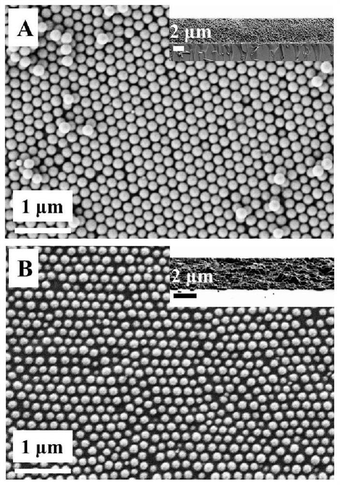 Light interference lipid layer composite material as well as construction method and application thereof