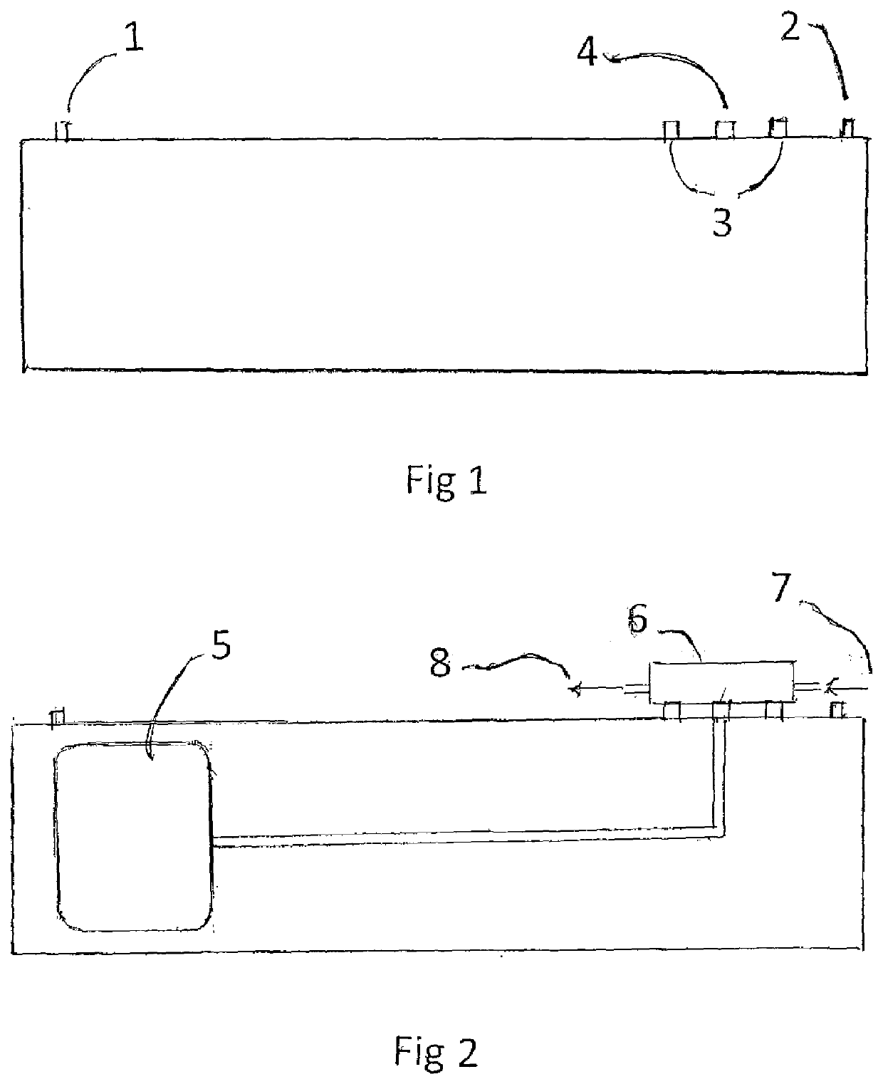 Ro atmospheric storage tank without need of pressure tank or electric pump